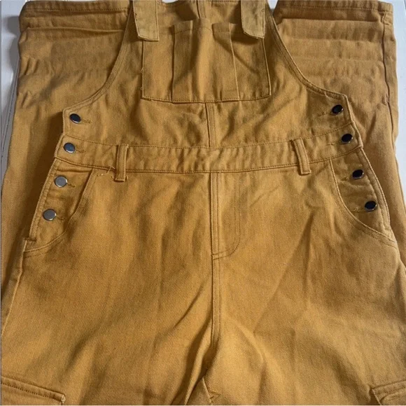 Wild Honey Overalls Yellow Size M - Picture 6 of 10
